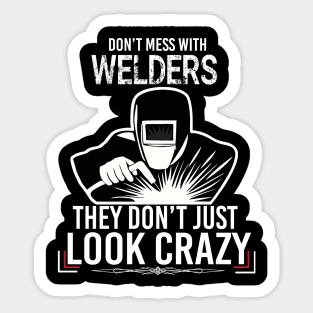 Welding Unique Apparel - Custom Design For You Sticker